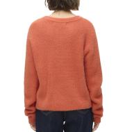 Pull Orange Femme Vero Moda Puff vue 2