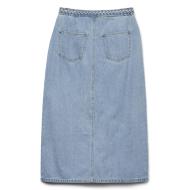 Jupe Longue Jean Bleu Femme Vero Moda Veri vue 3