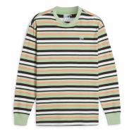Pull Noir/Vert/Orange Homme Puma Downtown pas cher