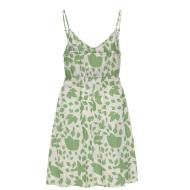 Robe Beige/Verte Femme Only Selina vue 3