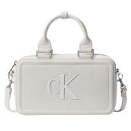 Sac à bandoulière Blanc Femme Calvin Klein Jeans Bold pas cher
