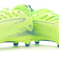 Chaussures de Foot Jaune Fluo Junior Puma Ultra 5 Match FG/AG vue 7