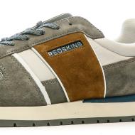Baskets Grise/Camel Homme Redskins Affairan vue 7
