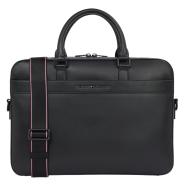 Sacoche pour ordinateur portable Noir Homme Tommy Hilfiger Computer pas cher