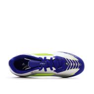 Botas de fútbol para niño Adidas F50 Azul/Plata ver 4