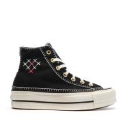 Baskets Noires Femme Converse All Star Lift Crafted vue 2