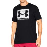 T-Shirt Noir Homme Under Armour Camo Boxed
