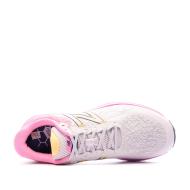 Chaussures de running Blanc/Rose Femme New Balance W680 vue 4