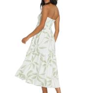 Billabong Tropical Haze Women's White/Green Dress Photo of the Espace des Marques %store% store - view of %key%