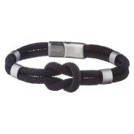 Bracelet Cordon Marin-fermoir Noir Homme Geographical Norway SG-315026