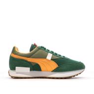 Baskets Vertes/Jaunes Homme Puma Future Rider vue 2