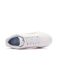 Baskets Blanche/Orange Ado Puma Caven Iii Retro vue 4