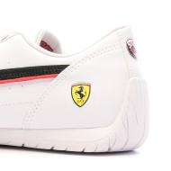 Baskets Blanche Homme Puma Ferrari Neo Rosso Corsa vue 7