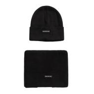 Coffret Bonnet + Echarpe Noire Homme Calvin Klein Jeans Gift pas cher