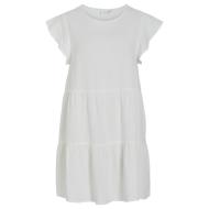 Robe Blanc Femme Vila Visummer pas cher