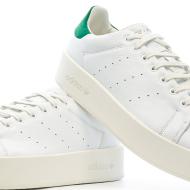 Baskets Blanches/Vert Homme Adidas Stan Smith Relasted vue 7