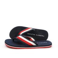 Tongs Marine/Rouge/Blanc Homme Tommy Hilfiger Coprorate