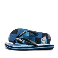 Tongs Bleu Garçon Quiksilver Molokaï pas cher