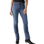 Jeans 724 Bleu Foncé High Rise Straight Med pas cher