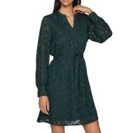 Robe Verte Foncé Femme Vila Flema pas cher