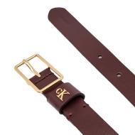 Ceinture Bordeaux Femme Calvin Klein Square Buckle vue 2