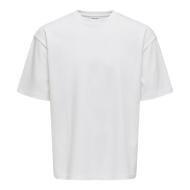 T-shirt Blanc Homme Only & Sons Caspian