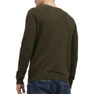 Pull Kaki Homme Jack & Jones Emil vue 2