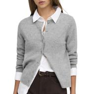 Gilet Gris Femme Only Olivia