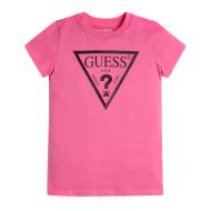 T-shirt Rose Fille Guess pas cher