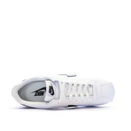 Baskets Blanc/Noir Homme Nike Cortez vue 4