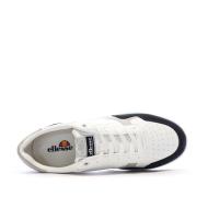 Baskets Blanches/Marines Homme Ellesse Pansit vue 4