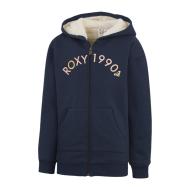 Sweat à Capuche Marine Fille Roxy Sherpa pas cher