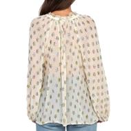 An'ge Louise Women's Beige Blouse Photo of the Espace des Marques %store% store - view of %key%