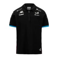 Polo Noir Homme Kappa Adrem pas cher