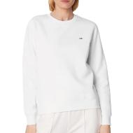 Sweat Blanc Femme Tommy HilfigerRegular Fleece pas cher