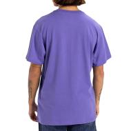T-shirt Violet Homme Quiksilver Retro Fade Yem vue 2