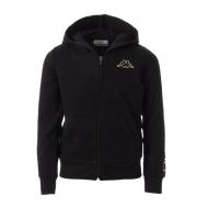 Sweat Noir Fille Kappa Kapri pas cher