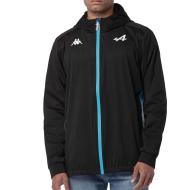 Veste Noire Homme Kappa Adrafend pas cher