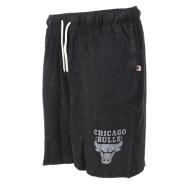Short Gris Chiné Homme NBA Chicago Bulls Threat Active pas cher