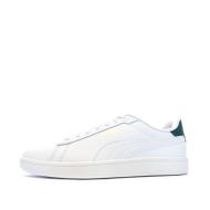 Baskets Blanches/Vertes Homme Puma Smash 3.0 L pas cher