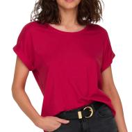 T-shirt Rose Foncé Femme Only Moster