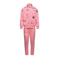 Survêtement Rose Fille Adidas Bluv pas cher