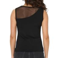 Débardeur Noir Femme JDY Kirkby vue 2