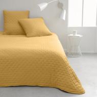 Couvre lit Jaune + 2 Taies D'oreiller Today 260x240cm