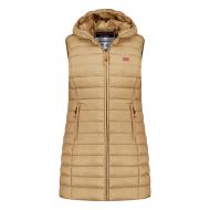 Doudoune sans manche Beige Femme Geographical Norway Vatikolor