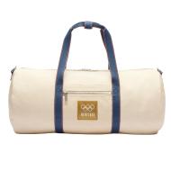 Sac de Voyage Beige/Marine Mixte Lacoste Duffle vue 2