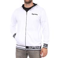 Veste de survêtement Blanche Homme Supreme Grip Shadow pas cher