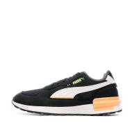 Baskets Noir/Orange Homme Puma Graviton