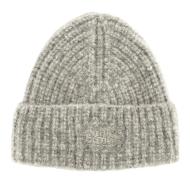 Bonnet Gris Clair Femme Superdry Rib Knit Beanie