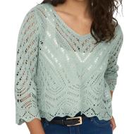 Pull En Maille Vert pastel Femme JDY NEW